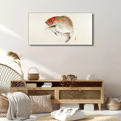 Tableau sur toile Poissons aux nuances délicates