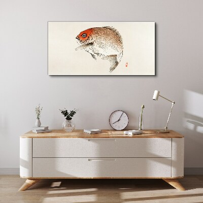 Tableau sur toile Poissons aux nuances délicates