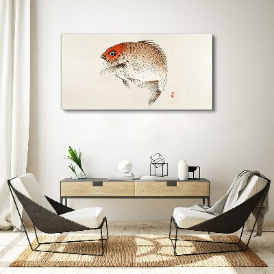Tableau sur toile Poissons aux nuances délicates