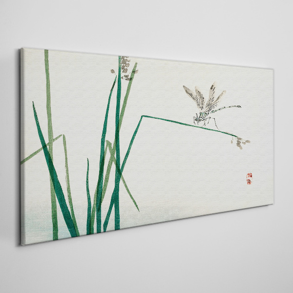 Tableau imprimé sur toile La délicatesse de la nature avec un papillon