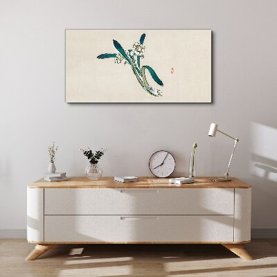 Tableau imprimé sur toile Fleurs dans le vent