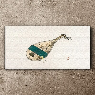 Tableau toile imprimée Un instrument de musique de Chine