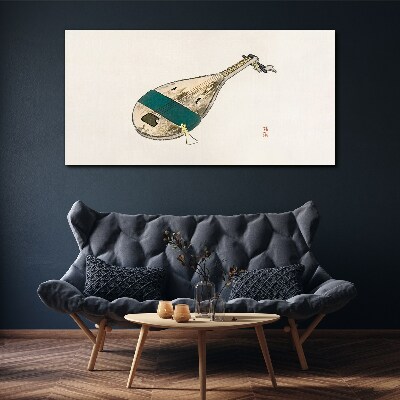 Tableau toile imprimée Un instrument de musique de Chine