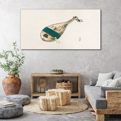 Tableau toile imprimée Un instrument de musique de Chine
