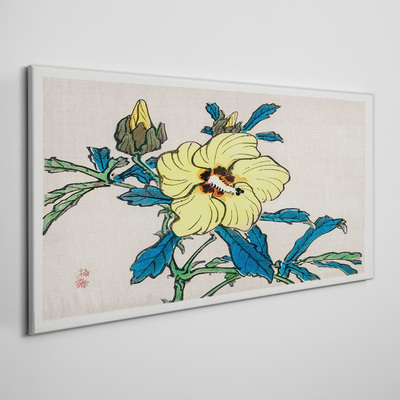 Tableau sur toile Composition florale de style japonais