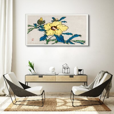 Tableau sur toile Composition florale de style japonais