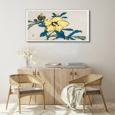 Tableau sur toile Composition florale de style japonais