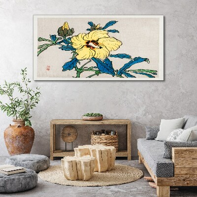 Tableau sur toile Composition florale de style japonais
