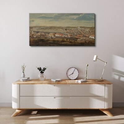 Tableau toile imprimée Sydney 1800