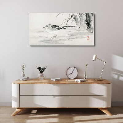 Tableau imprimé sur toile Paix ailée sur l'eau