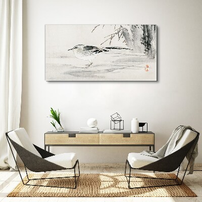 Tableau imprimé sur toile Paix ailée sur l'eau