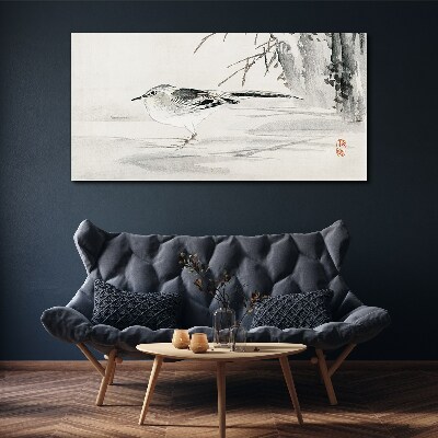 Tableau imprimé sur toile Paix ailée sur l'eau