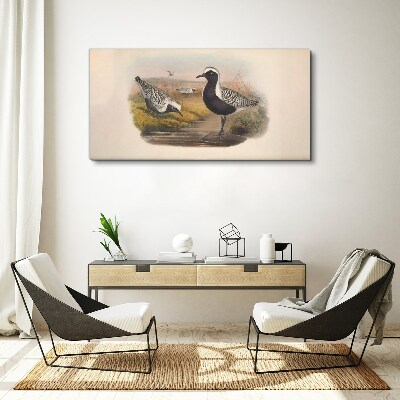Tableau sur toile Les oiseaux dans leur habitat naturel