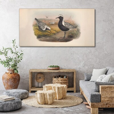 Tableau sur toile Les oiseaux dans leur habitat naturel