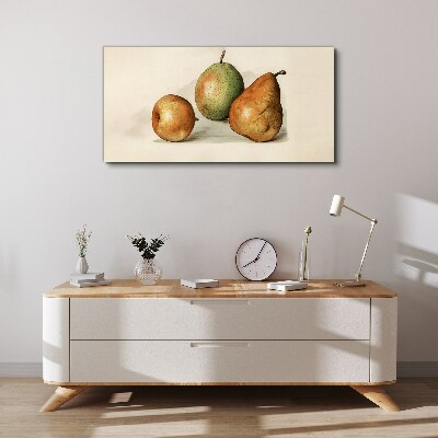 Tableau toile imprimée Paix fruitée