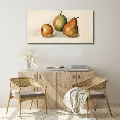 Tableau toile imprimée Paix fruitée