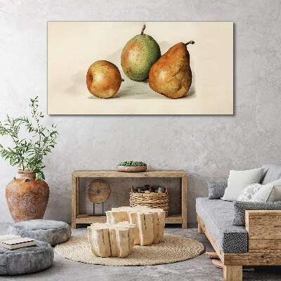 Tableau toile imprimée Paix fruitée