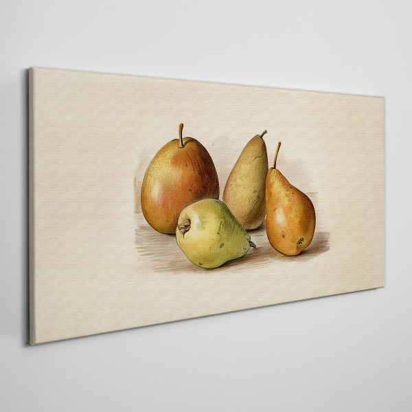 Tableau imprimé sur toile « Fruits aux nuances harmonieuses »