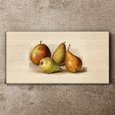Tableau imprimé sur toile « Fruits aux nuances harmonieuses »