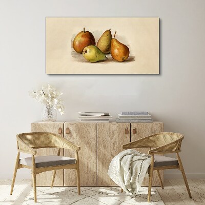 Tableau imprimé sur toile « Fruits aux nuances harmonieuses »