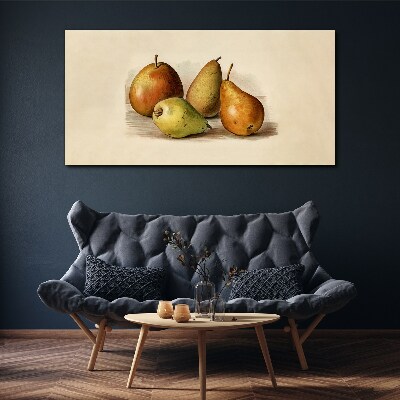 Tableau imprimé sur toile « Fruits aux nuances harmonieuses »