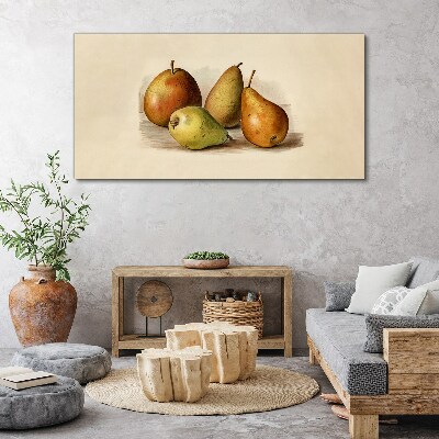 Tableau imprimé sur toile « Fruits aux nuances harmonieuses »