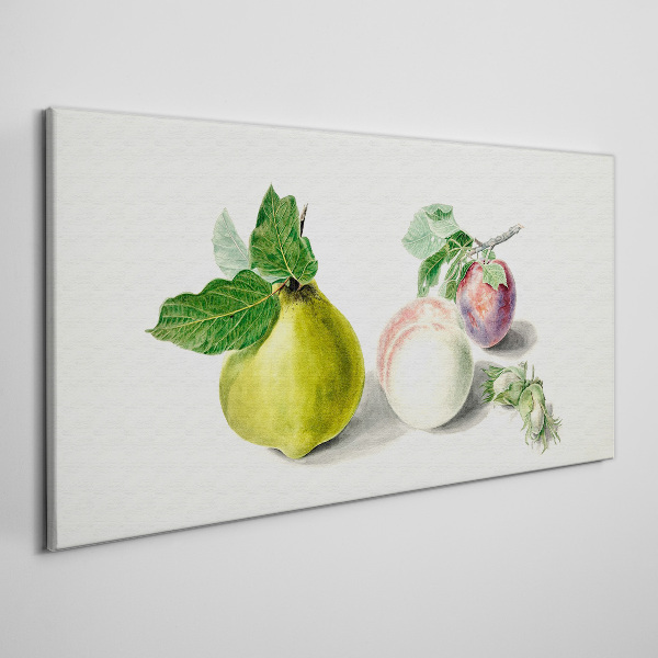 Tableau toile imprimée Paix fruitée
