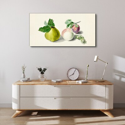 Tableau toile imprimée Paix fruitée