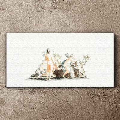 Tableau toile imprimée Scène mythologique avec personnages