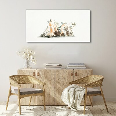 Tableau toile imprimée Scène mythologique avec personnages
