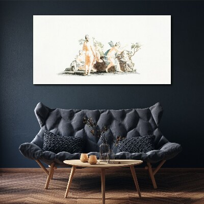 Tableau toile imprimée Scène mythologique avec personnages