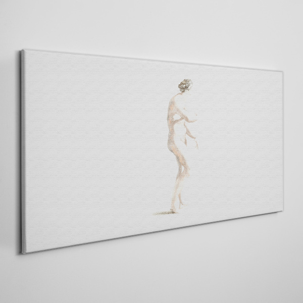 Tableau toile imprimée Douceur dans le mouvement
