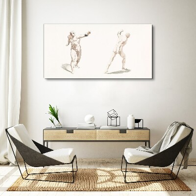Tableau imprimé sur toile Mouvement et expression dans l'acte
