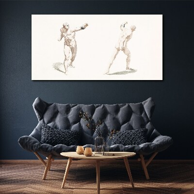 Tableau imprimé sur toile Mouvement et expression dans l'acte