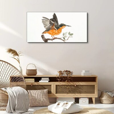Tableau sur toile Lapin en vol