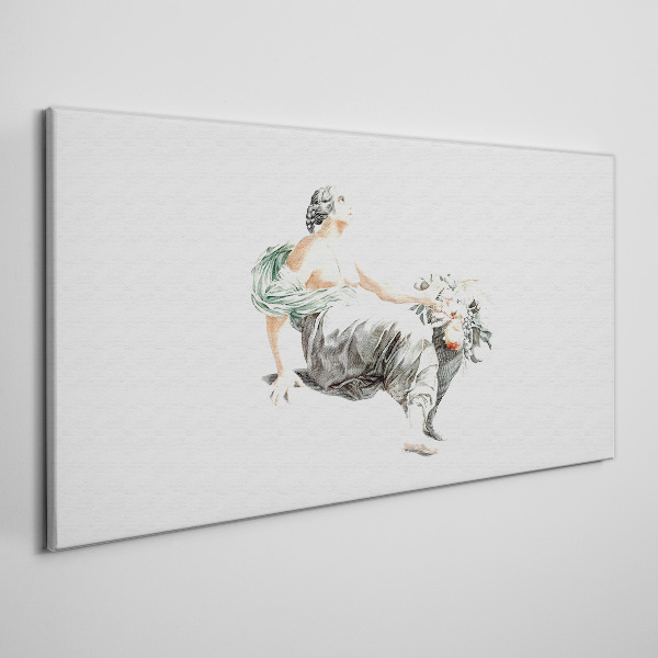 Tableau imprimé sur toile Muse des fleurs