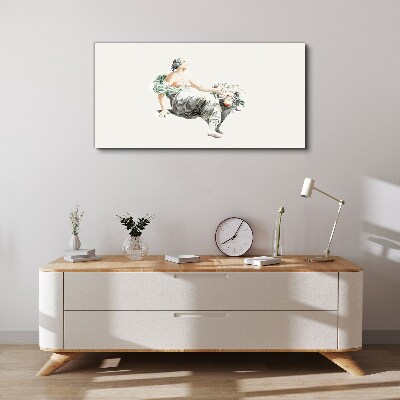 Tableau imprimé sur toile Muse des fleurs