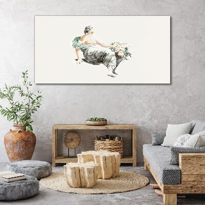 Tableau imprimé sur toile Muse des fleurs