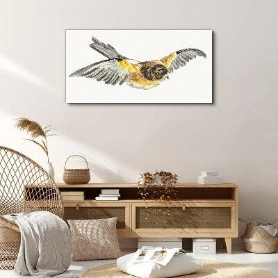 Tableau sur toile Le vol majestueux d'un oiseau