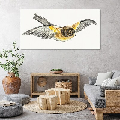 Tableau sur toile Le vol majestueux d'un oiseau