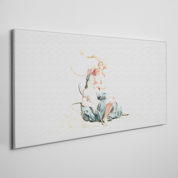 Tableau imprimé sur toile Ciel et Terre