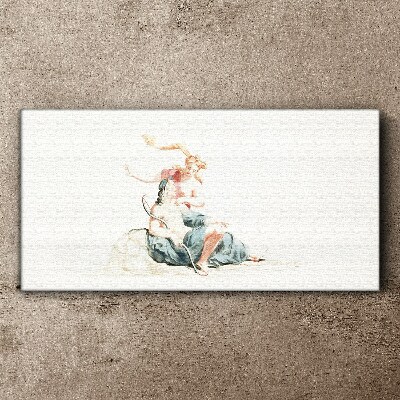 Tableau imprimé sur toile Ciel et Terre
