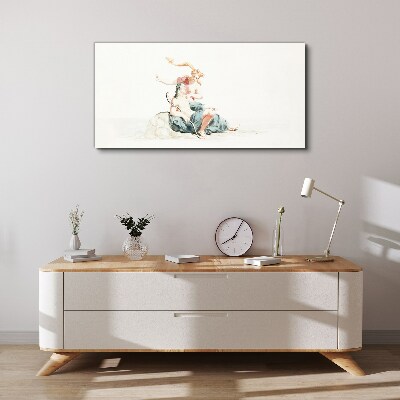 Tableau imprimé sur toile Ciel et Terre