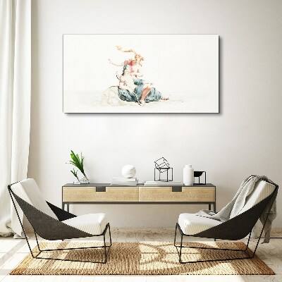 Tableau imprimé sur toile Ciel et Terre