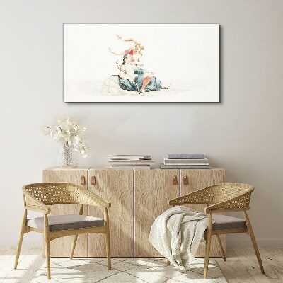 Tableau imprimé sur toile Ciel et Terre