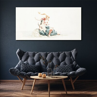 Tableau imprimé sur toile Ciel et Terre