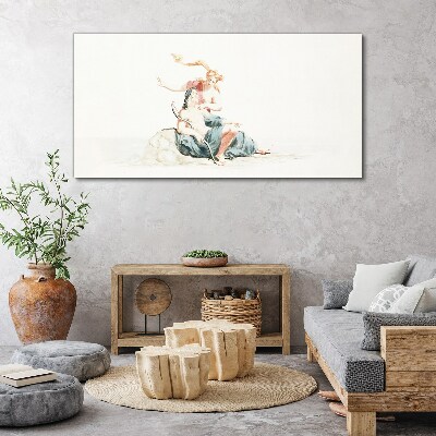 Tableau imprimé sur toile Ciel et Terre