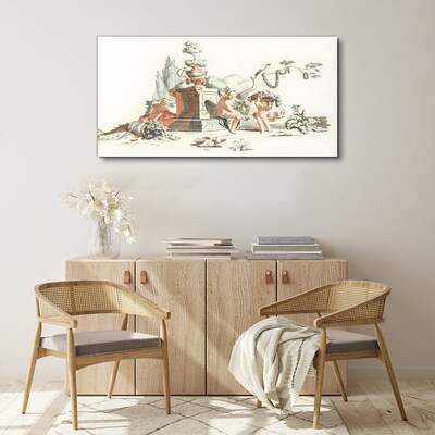 Tableau imprimé sur toile Scène mythologique avec personnages