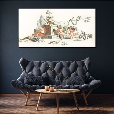 Tableau imprimé sur toile Scène mythologique avec personnages