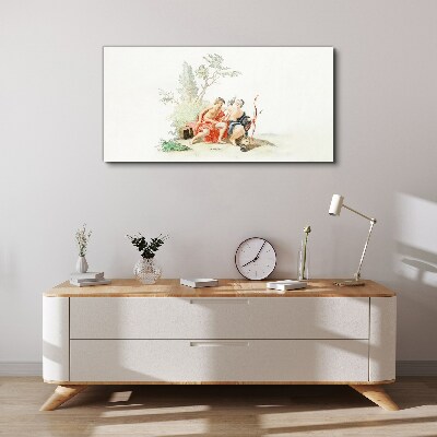 Tableau sur toile Un moment de calme dans la nature